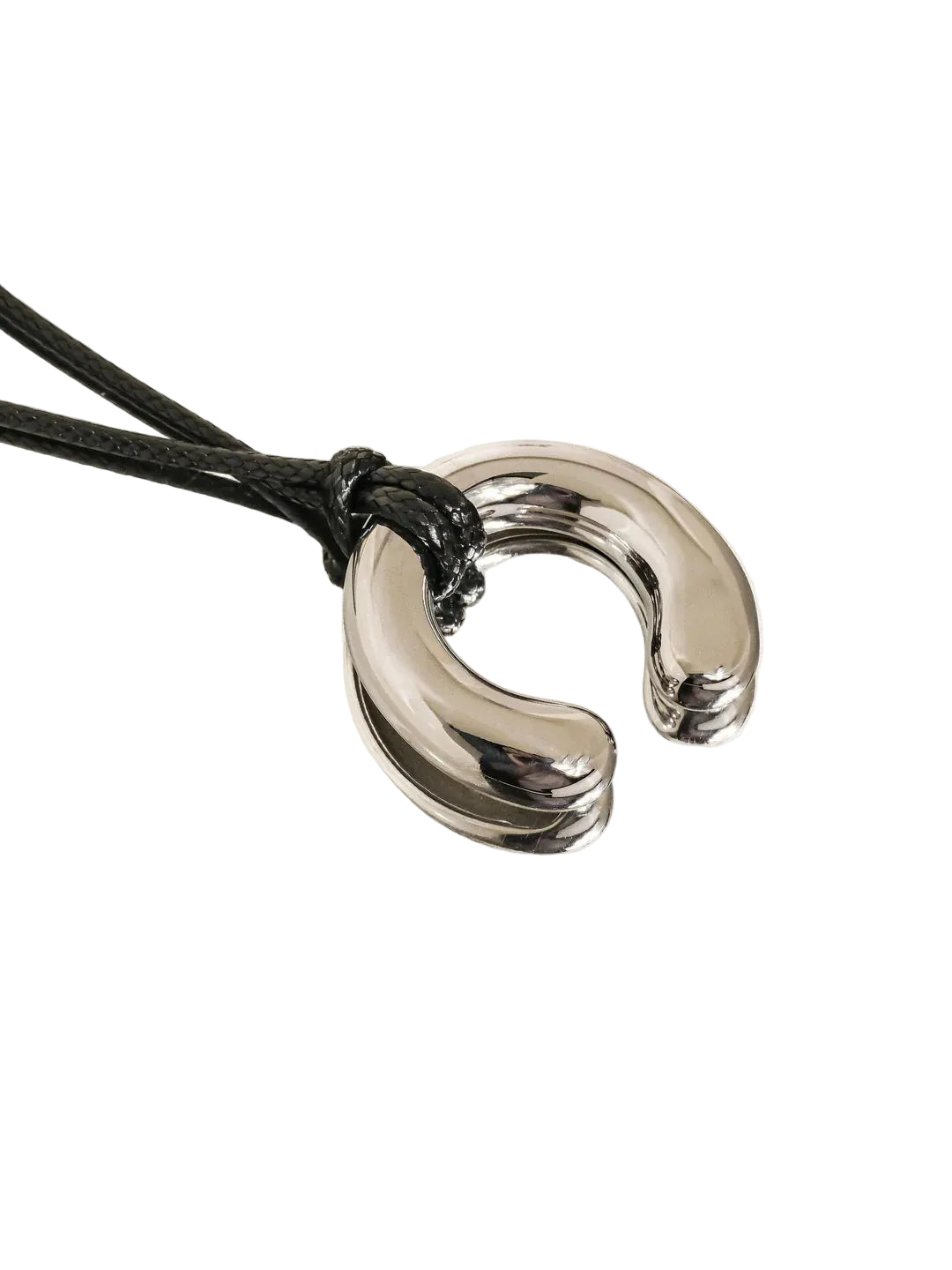 Horse Shoe Pendant Silver