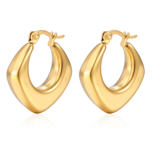 Society Gold Hoops