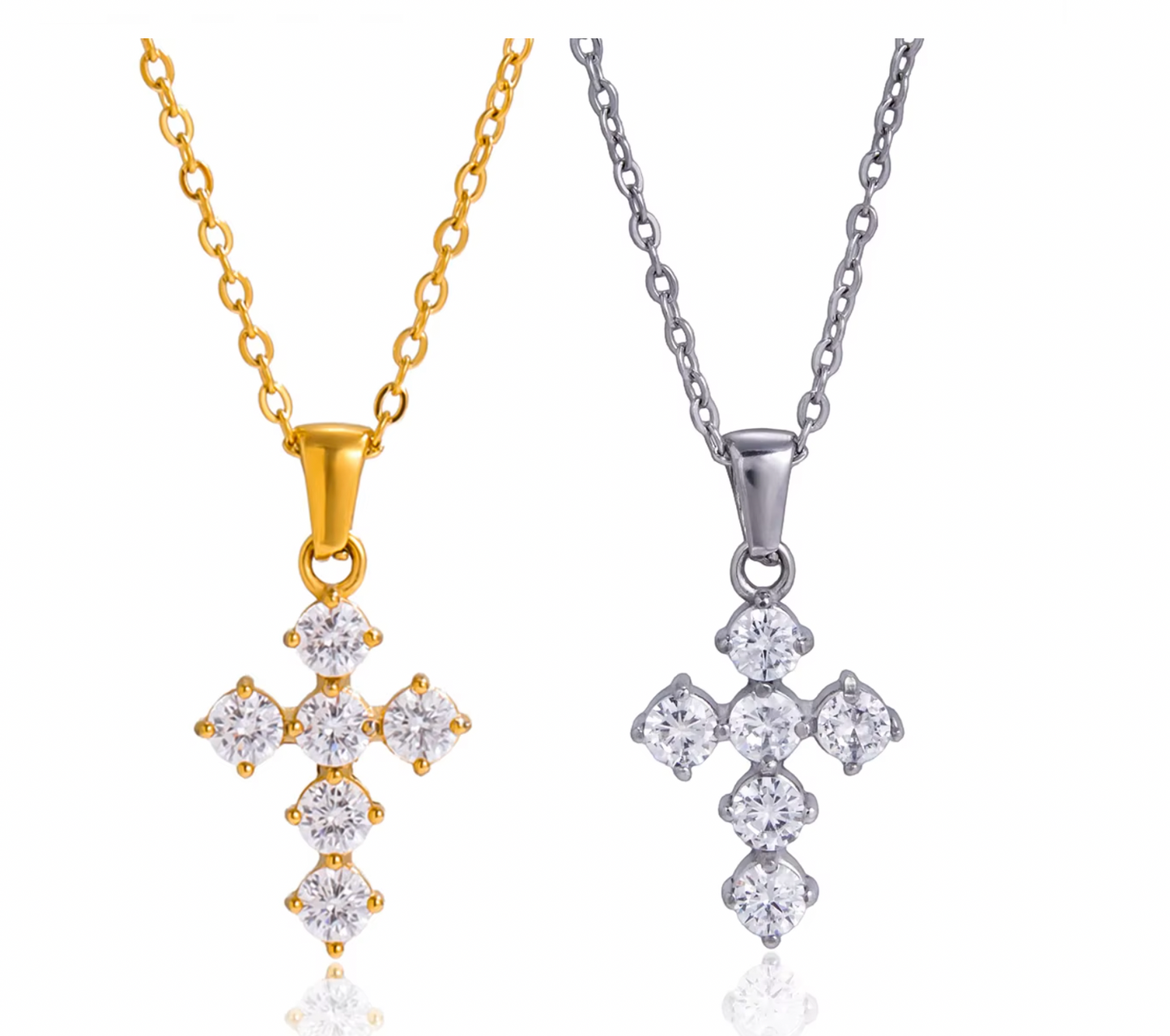 Celestial Cross Necklace