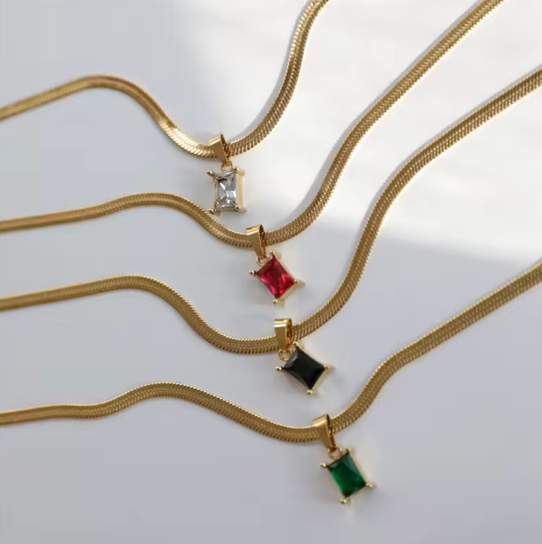Baguette Pendant