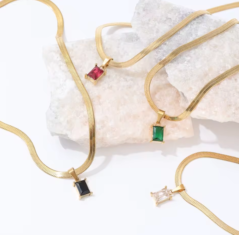 Baguette Pendant