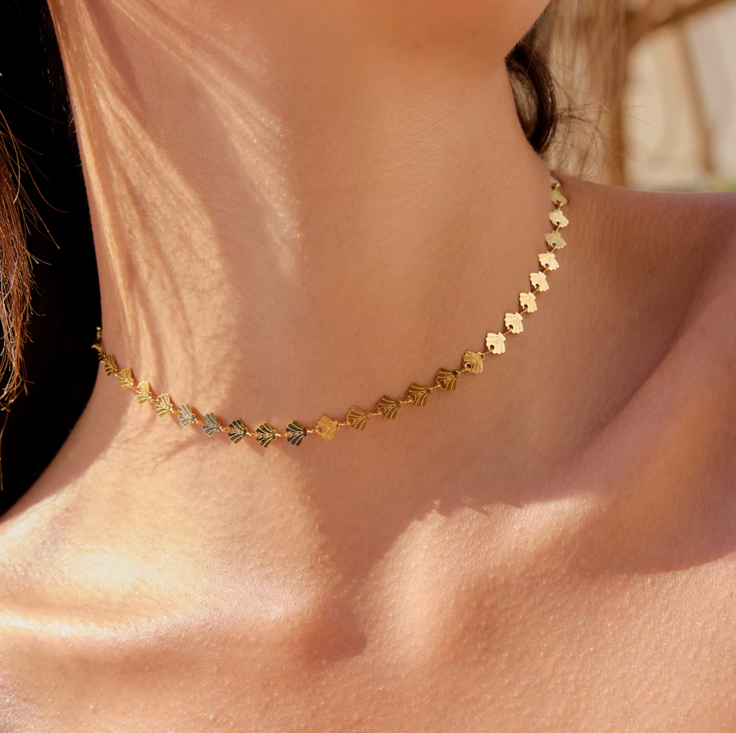 Shell Link Necklace