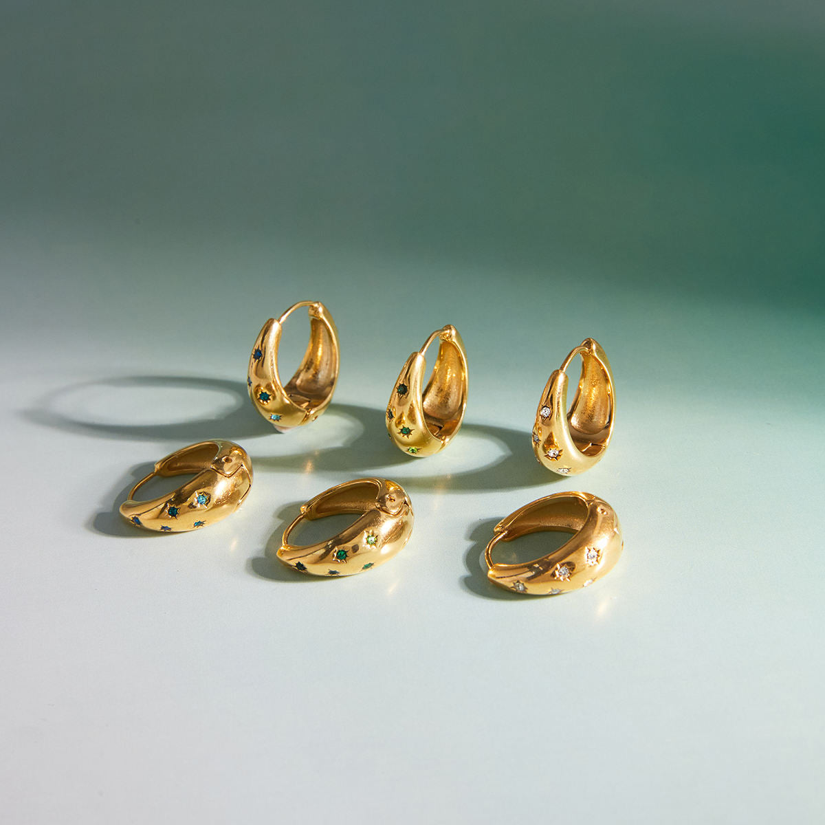 Celestial Chunky Hoops